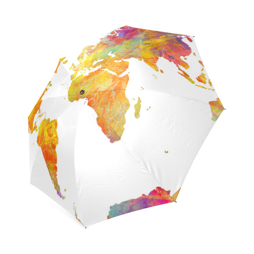 world map Foldable Umbrella (Model U01)