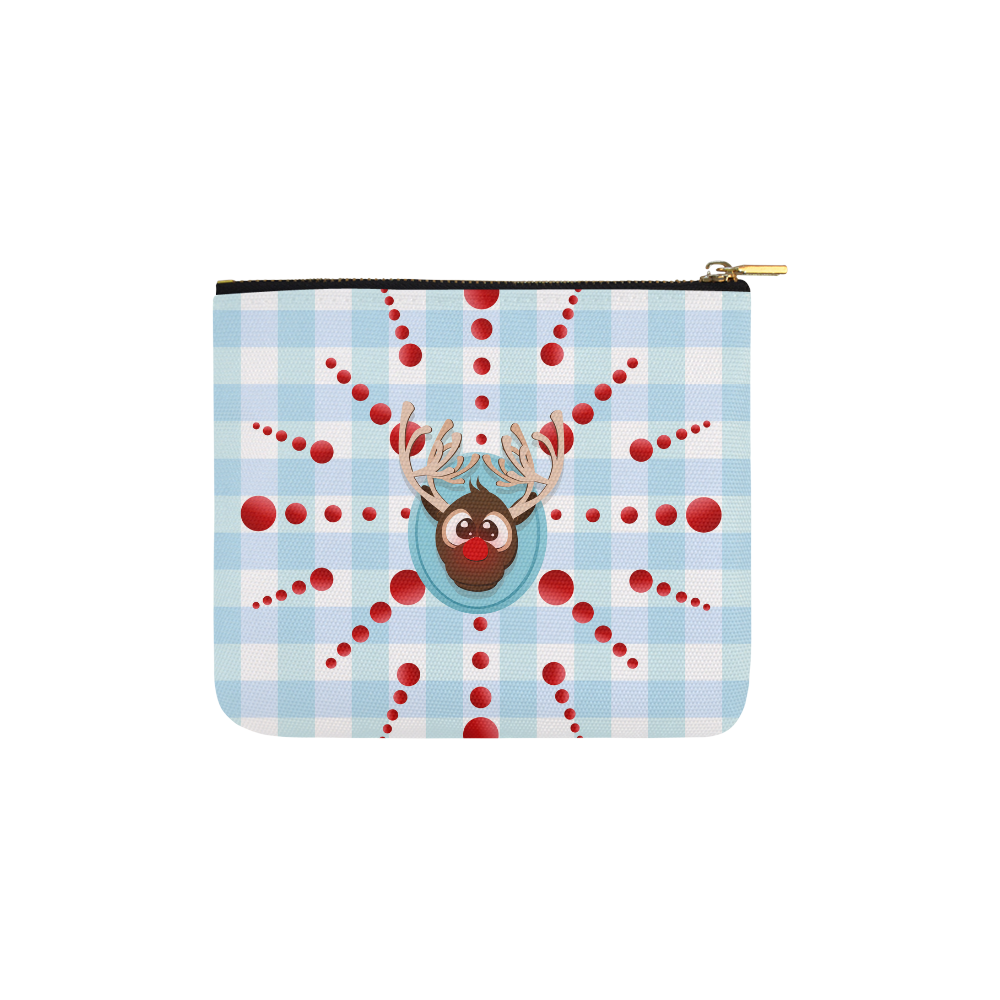 Rudolph the Red Nose Reindeer v1 Carry-All Pouch 6''x5''