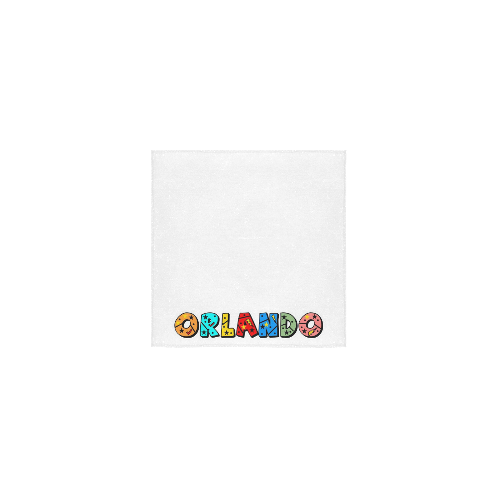 Orlando by Popart Lover Square Towel 13“x13”