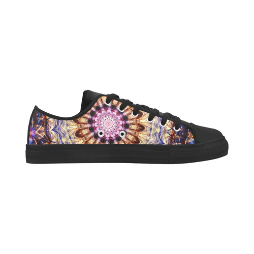 Dreamy Mandala Aquila Microfiber Leather Women's Shoes (Model 031)