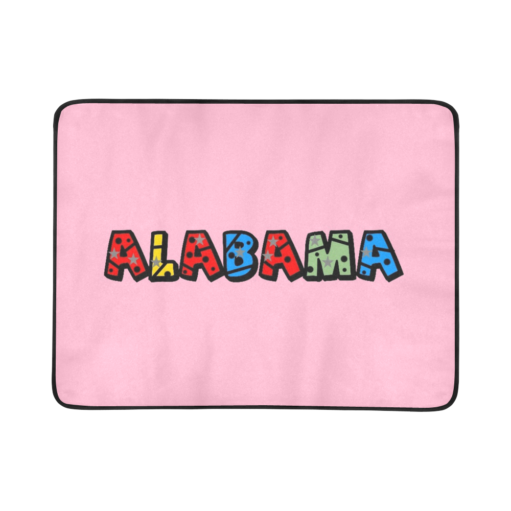 Alabama by Popart Lover Beach Mat 78"x 60"