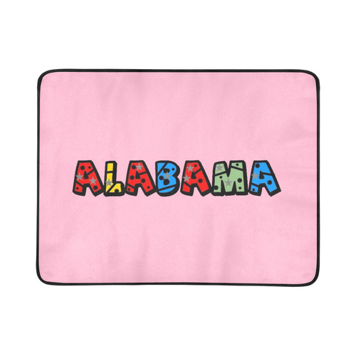 Alabama by Popart Lover Beach Mat 78"x 60"