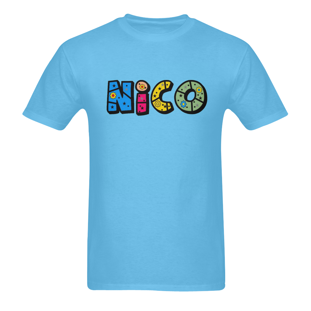 Nico by Popart Lover Sunny Men's T- shirt (Model T06)