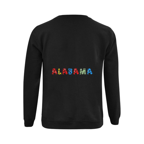 Alabama by Popart Lover Gildan Crewneck Sweatshirt(NEW) (Model H01)