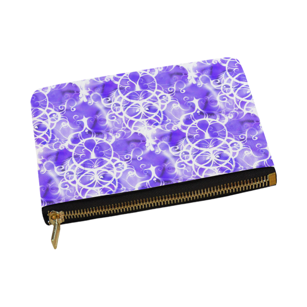 Lavender Curls Carry-All Pouch 12.5''x8.5''