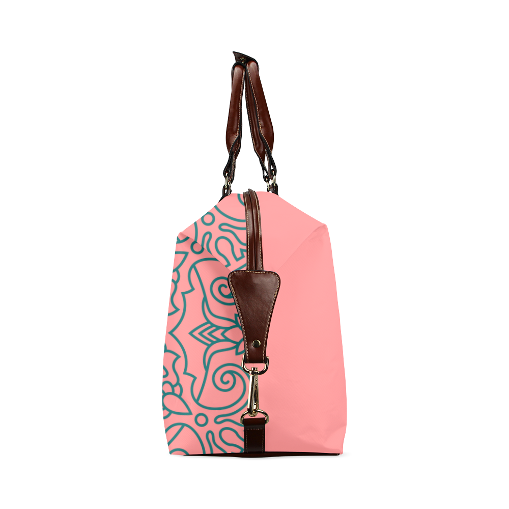 New elegant designers bag in Shop : with hand-drawn Mandala art / arrivals! Classic Travel Bag (Model 1643)