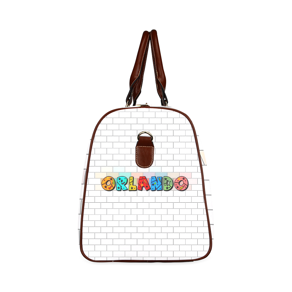 Orlando by Popart Lover Waterproof Travel Bag/Small (Model 1639)