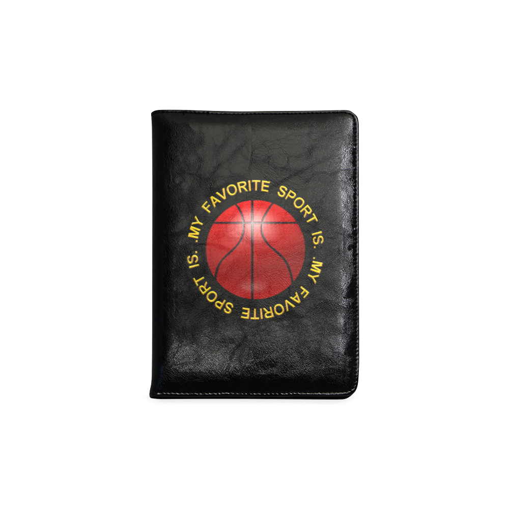 My Favorite Sport is Basketball Custom NoteBook A5