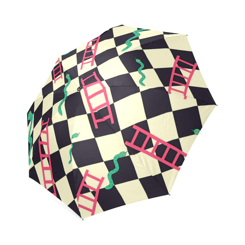 Snakes and Ladders Game Foldable Umbrella (Model U01)