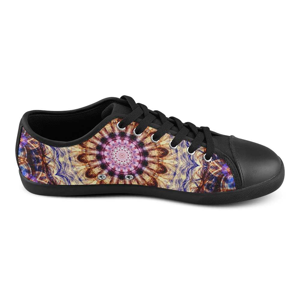 Dreamy Mandala Canvas Shoes for Women/Large Size (Model 016)