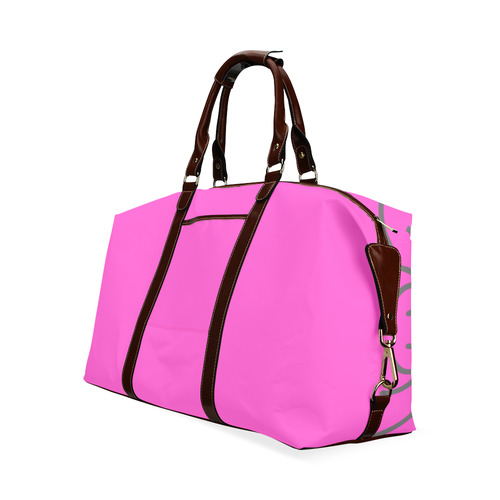 New in shop : Hand-drawn Mandala art. Pink! Classic Travel Bag (Model 1643)