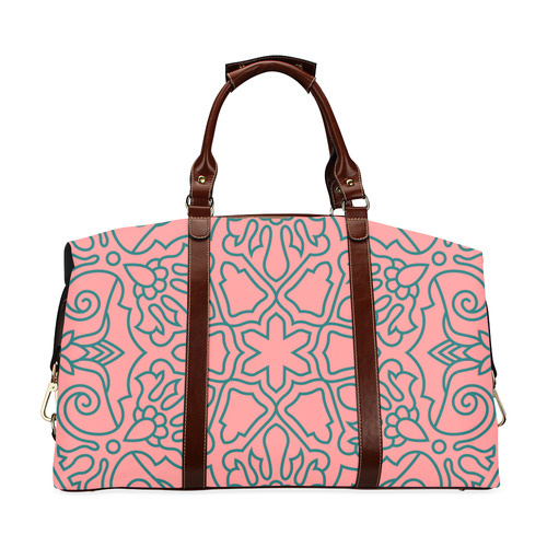 New elegant designers bag in Shop : with hand-drawn Mandala art / arrivals! Classic Travel Bag (Model 1643)