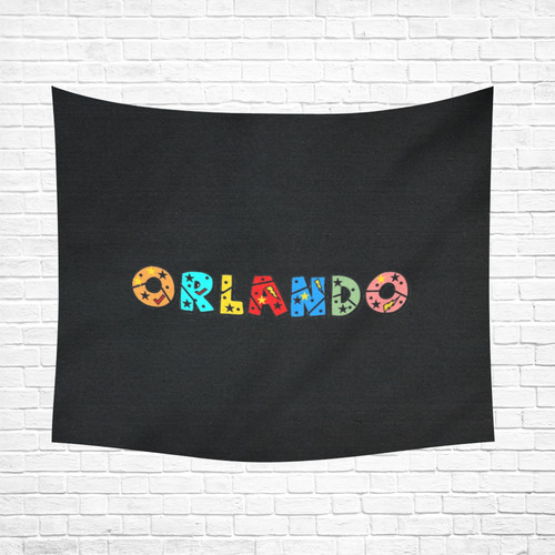 Orlando by Popart Lover Cotton Linen Wall Tapestry 60"x 51"