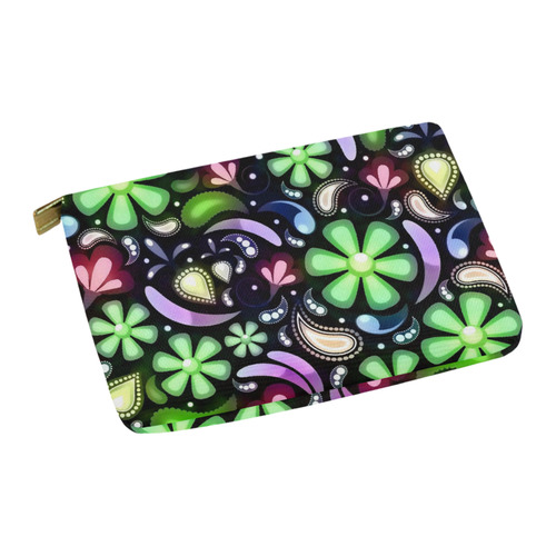 floral pattern 1116 C Carry-All Pouch 12.5''x8.5''