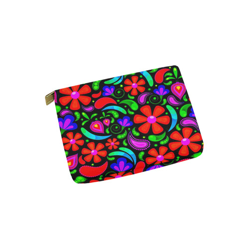 floral pattern 1116 B Carry-All Pouch 6''x5''