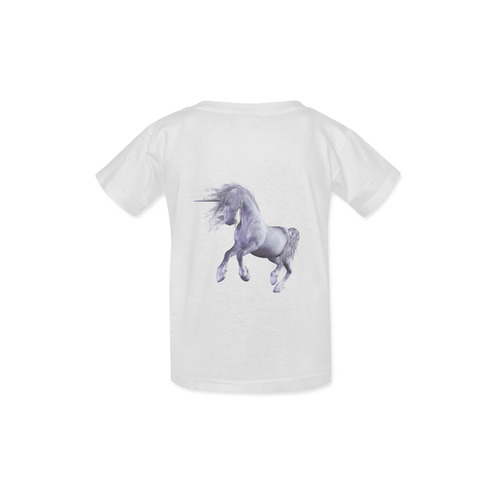 A dreamlike unicorn wades through the water Kid's  Classic T-shirt (Model T22)
