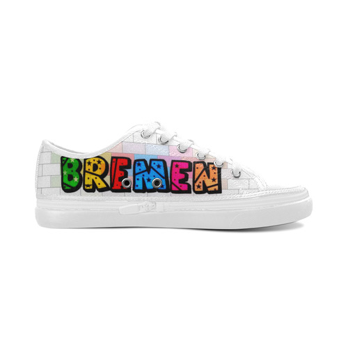 Bremen by Popart Lover Women's Canvas Zipper Shoes/Large Size (Model 001)