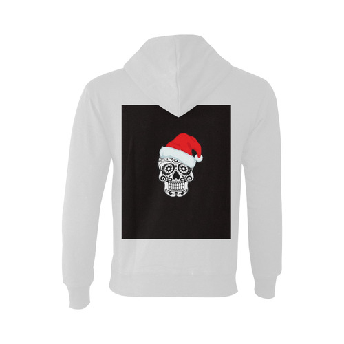 christmas skull 2 Oceanus Hoodie Sweatshirt (NEW) (Model H03)