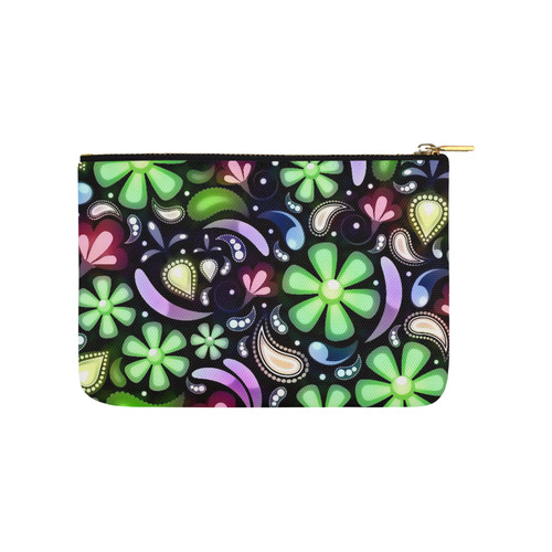 floral pattern 1116 C Carry-All Pouch 9.5''x6''