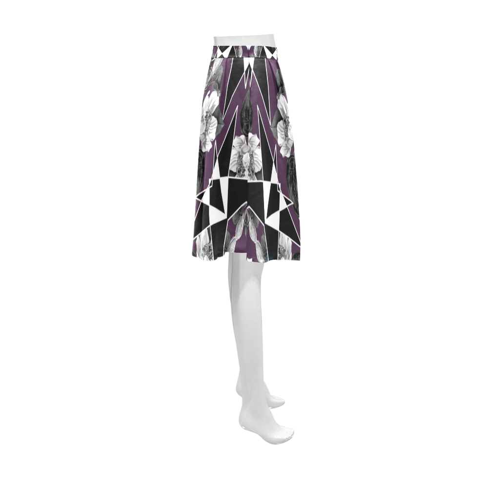 collage_ Limbo_ gloria sanchez Athena Women's Short Skirt (Model D15)