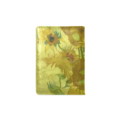Van Gogh Sunflowers Floral Fine Art Custom NoteBook A5