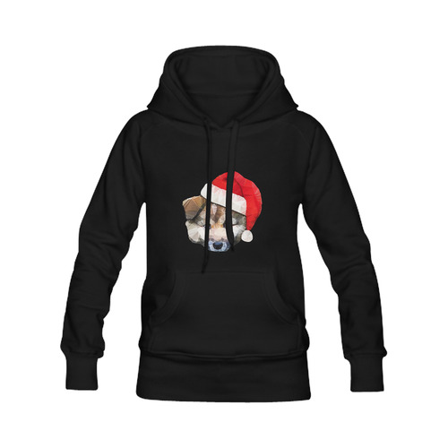 christmas santa dog Men's Classic Hoodie (Remake) (Model H10)