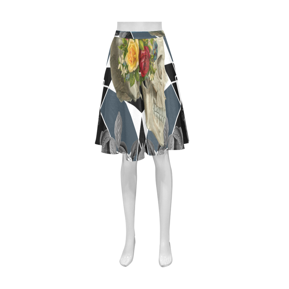 collage_ Growing _ Gloria Saanchez Athena Women's Short Skirt (Model D15)