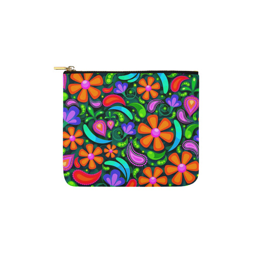 floral pattern 1116 A Carry-All Pouch 6''x5''