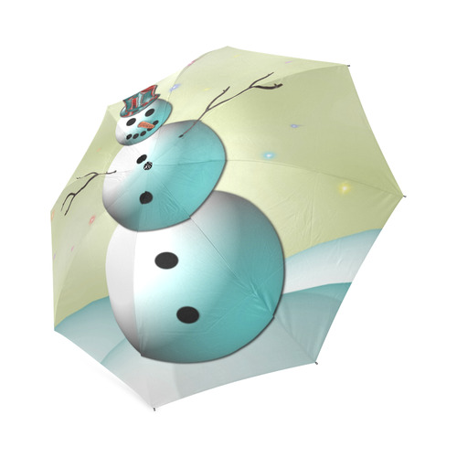 Snowman Foldable Umbrella (Model U01)