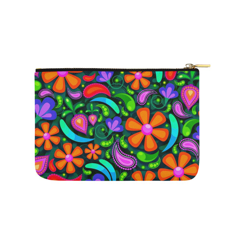 floral pattern 1116 A Carry-All Pouch 9.5''x6''