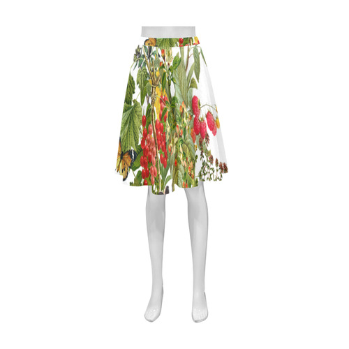 collage_the pilgrim_gloriasanchez Athena Women's Short Skirt (Model D15)