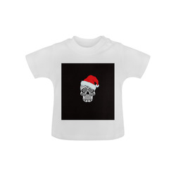 christmas skull 2 Baby Classic T-Shirt (Model T30)