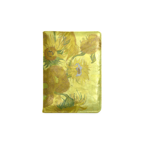 Van Gogh Sunflowers Floral Fine Art Custom NoteBook A5