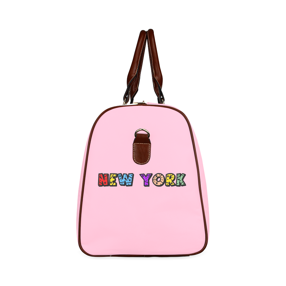 New York by Popart Lover Waterproof Travel Bag/Large (Model 1639)