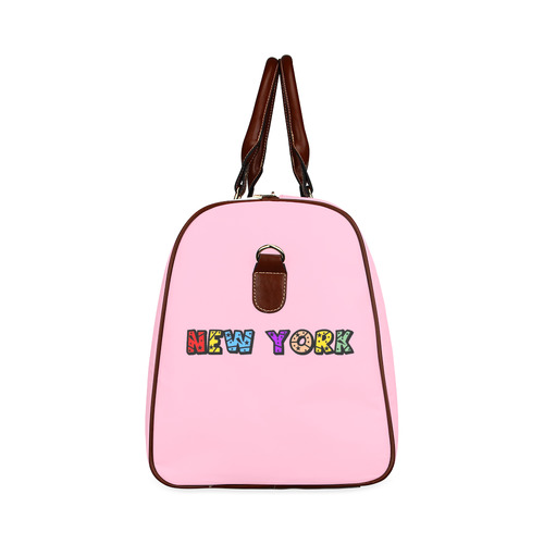 New York by Popart Lover Waterproof Travel Bag/Large (Model 1639)