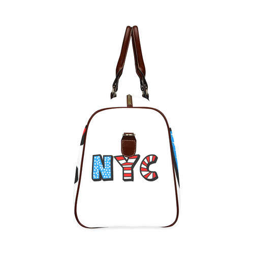 NYC by Popart Lover Waterproof Travel Bag/Large (Model 1639)