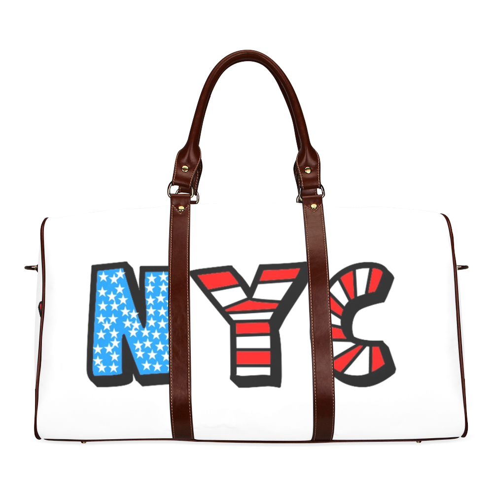 NYC by Popart Lover Waterproof Travel Bag/Large (Model 1639)