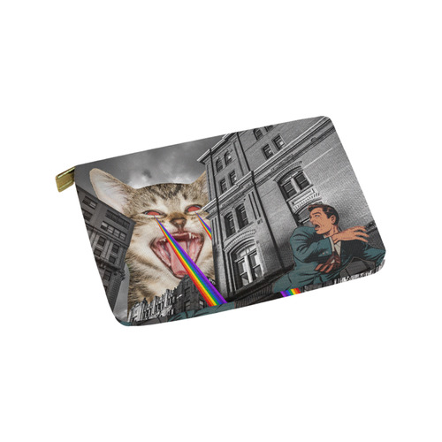 The Cat Strikes Back Carry-All Pouch 9.5''x6''