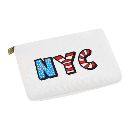 NYC  by Popart Lover Carry-All Pouch 12.5''x8.5''