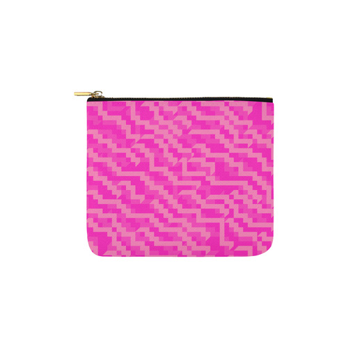 New in shop! Pink pixel art designers bag edition Carry-All Pouch 6''x5''