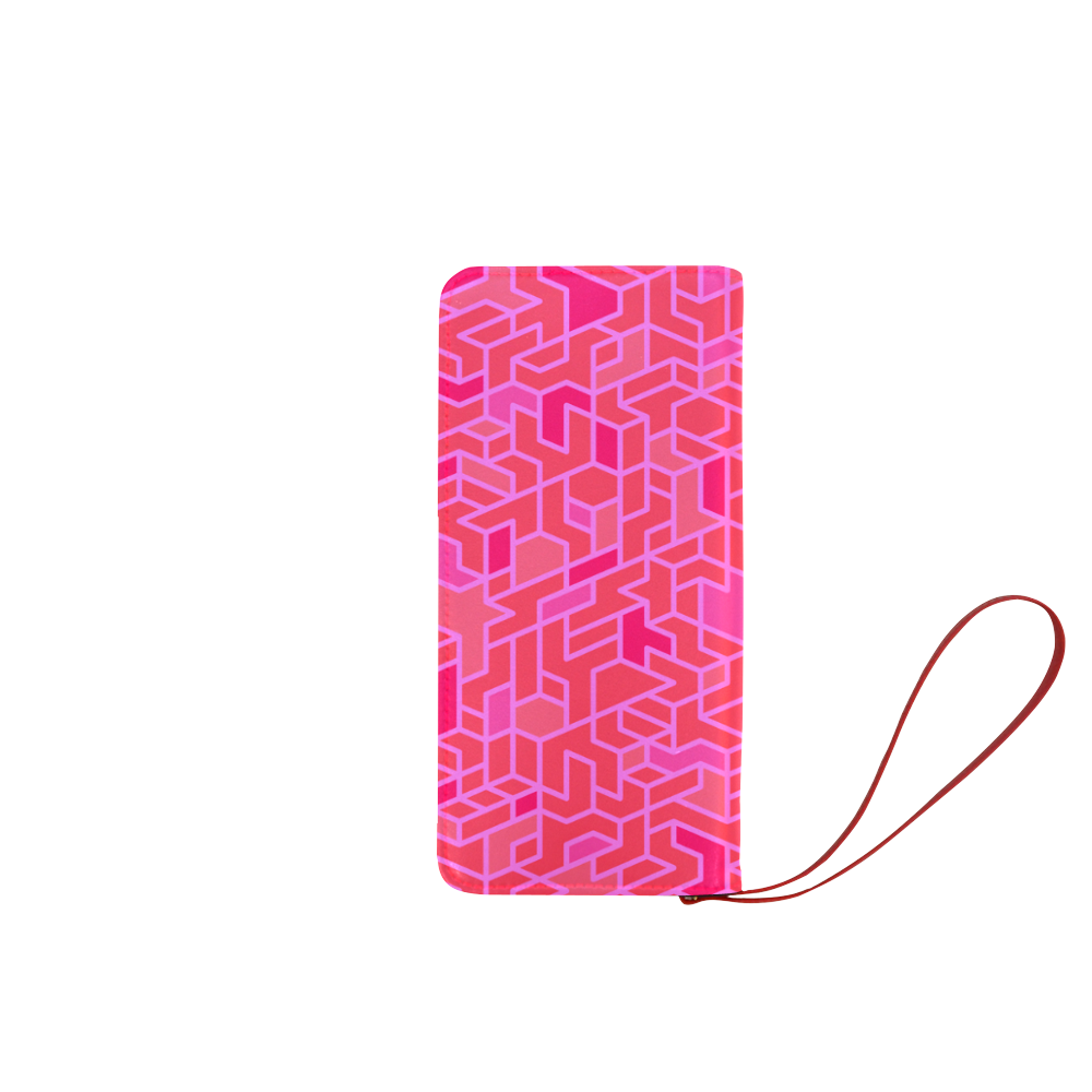 Vintage designers wallet for Lady : Pink 2016 edition Women's Clutch Wallet (Model 1637)