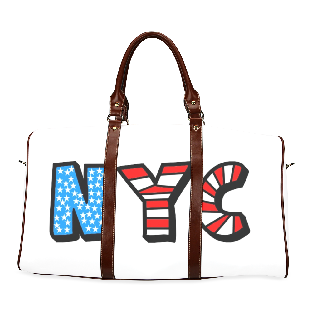 NYC by Popart Lover Waterproof Travel Bag/Large (Model 1639)