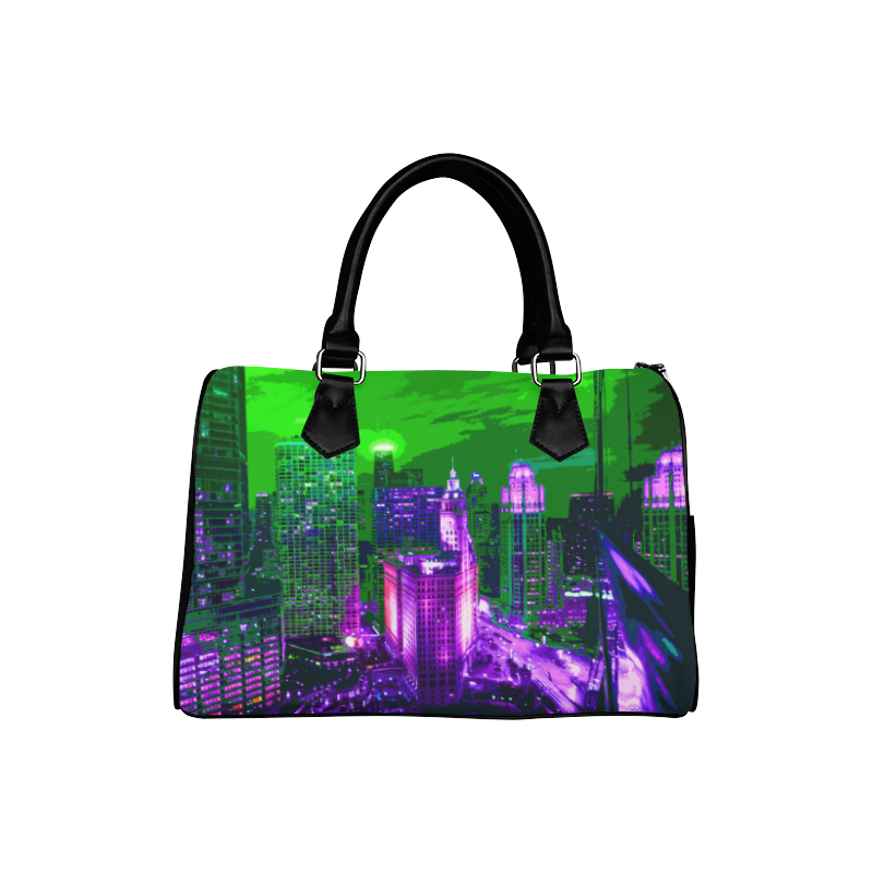 Chicago PopArt 20161104 Boston Handbag (Model 1621)