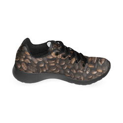 Roasted Coffee Beans Men’s Running Shoes (Model 020)