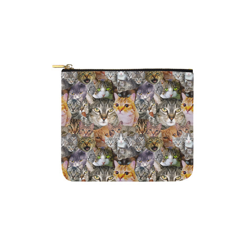 Pattern cat Carry-All Pouch 6''x5''