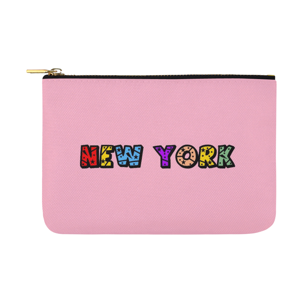 New York by Popart Lover Carry-All Pouch 12.5''x8.5''