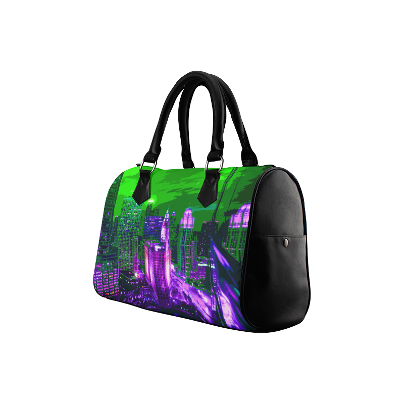 Chicago PopArt 20161104 Boston Handbag (Model 1621)