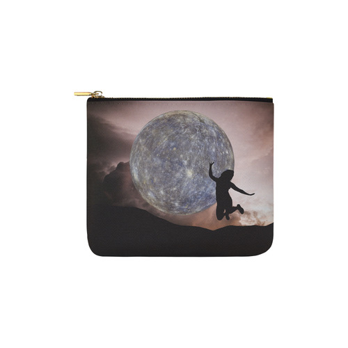 collage_ Dancing with the moon _ gloria sanchez Carry-All Pouch 6''x5''