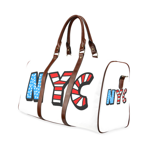 NYC by Popart Lover Waterproof Travel Bag/Large (Model 1639)