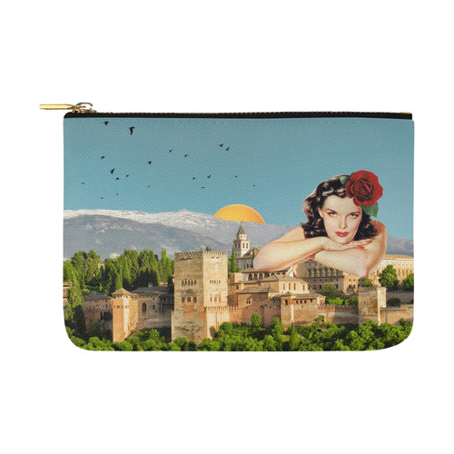 collage_mialhambra_gloriasanchez Carry-All Pouch 12.5''x8.5''